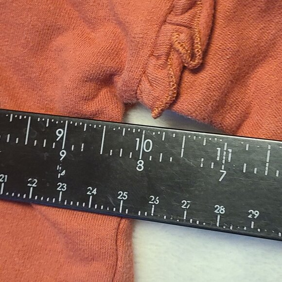 Laughing Llama Cute Like Mommy Baby Girl Long Sleeve Top 6M Red Orange - Picture 10 of 10